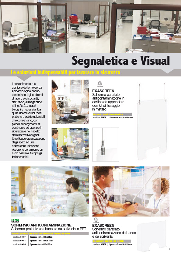 Visual e distanziatori LW-1